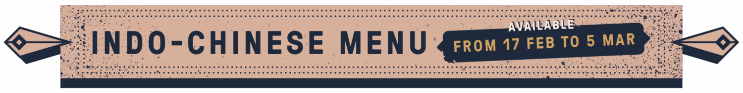 Dabbawal menus buttons for Indian street food website